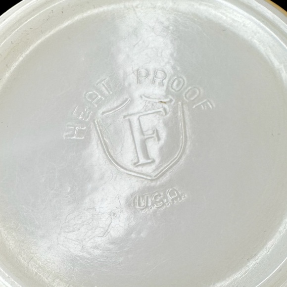 Vintage Federal Glass Gold Coffee Cup Mug - Picture 3 of 8